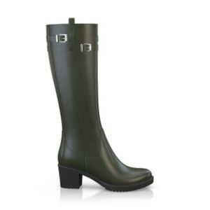 BREN MAROE Designer Women Elegant Green Boot